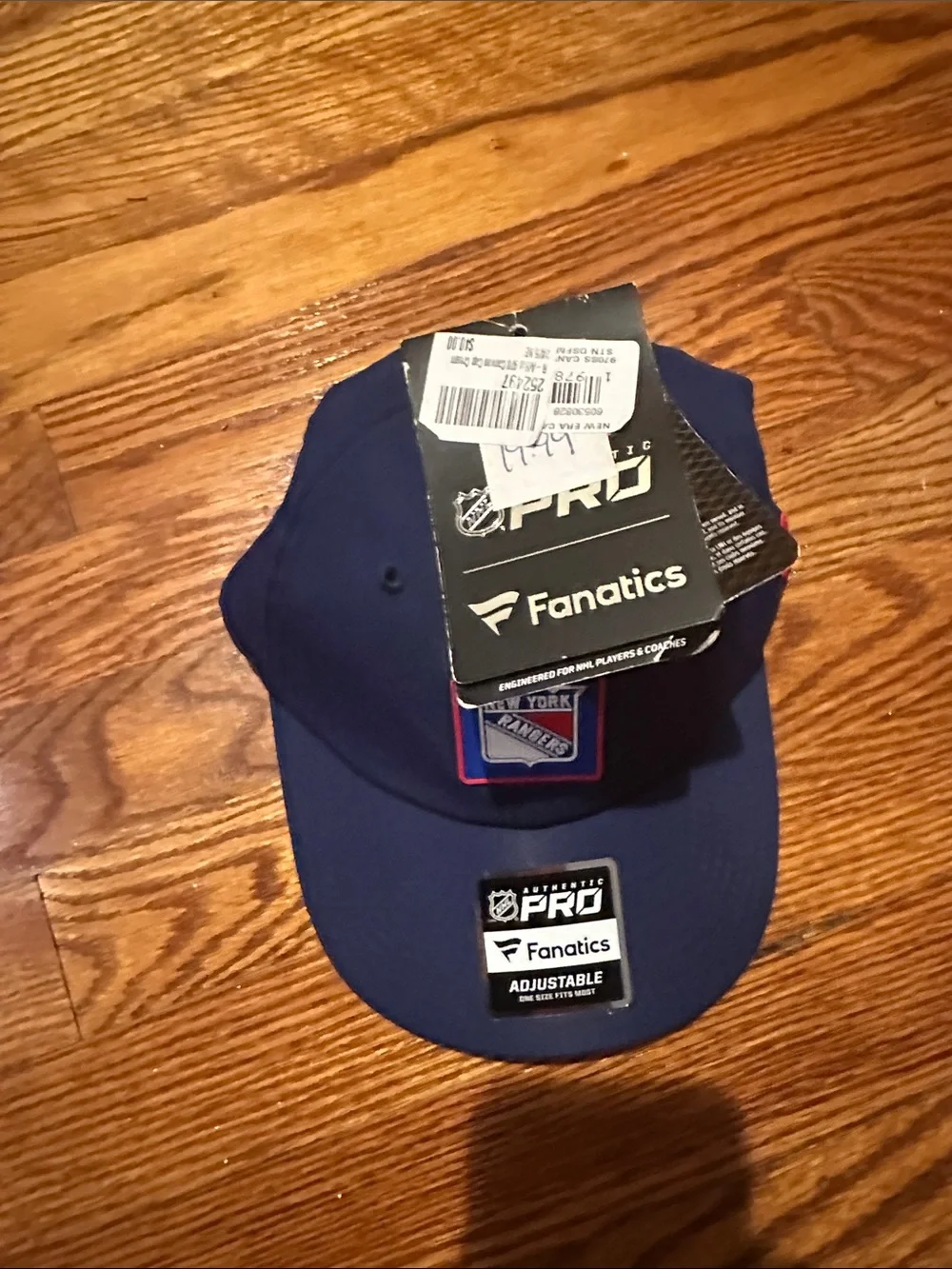 Fanatics Navy Blue New York Rangers Patch Cap